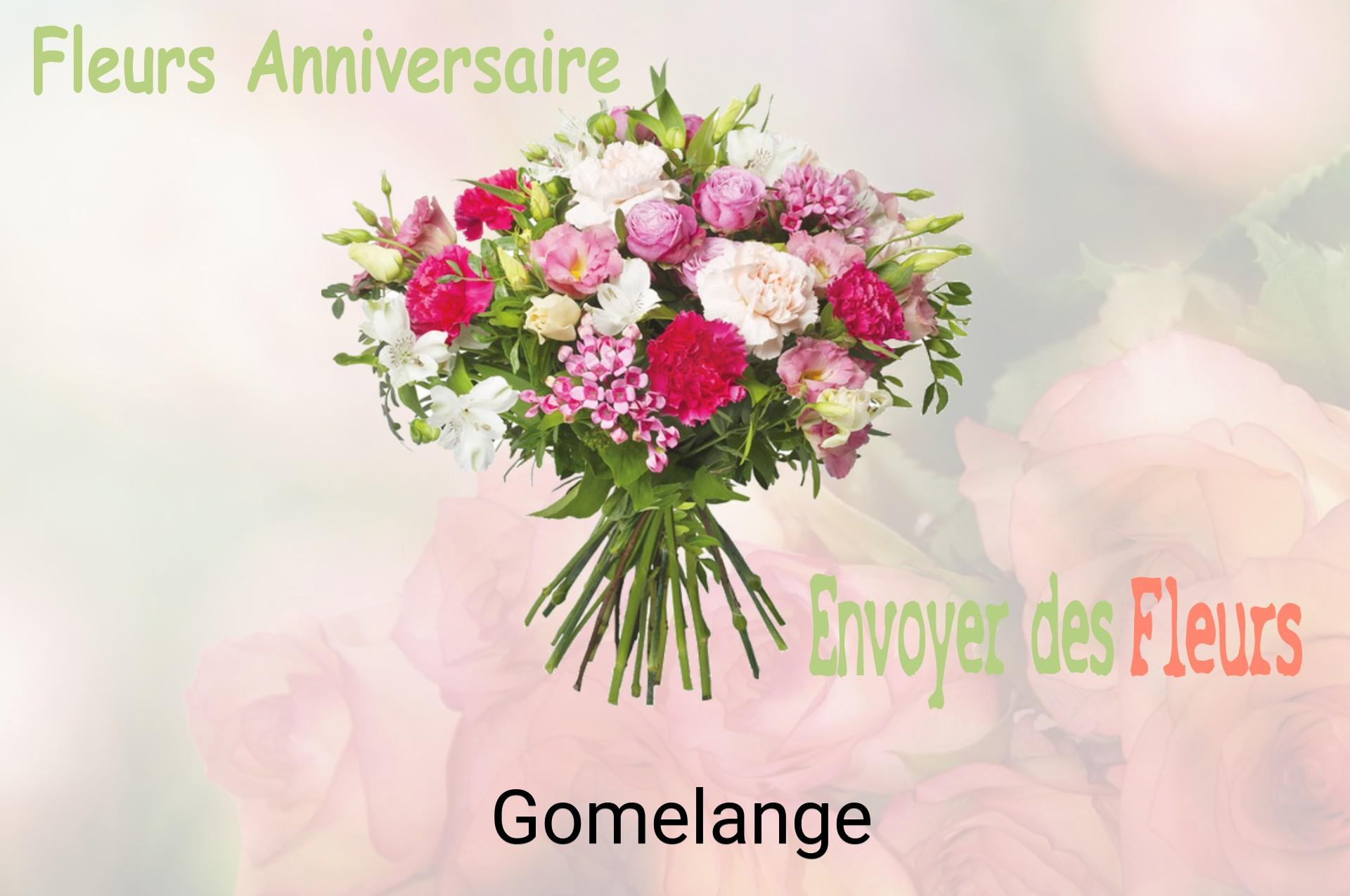 Bouquet de fleurs d’anniversaire livré à Gomelange